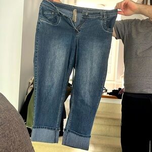 Blue jean capris from Pennington’s